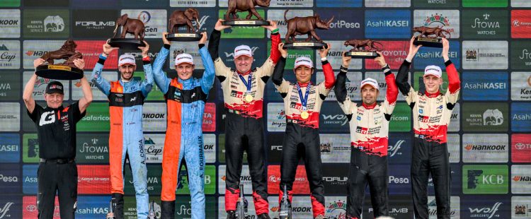 Sorpresa en el Rally Safari de Kenia